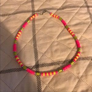 Necklace and bracelets and watches